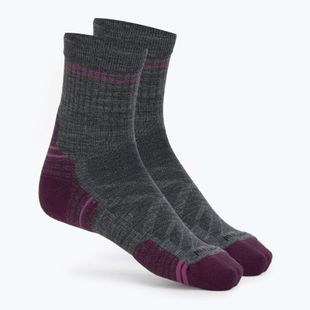 Dámské ponožky Samrtwool Hike Targeted Cushion Mid Crew medium gray