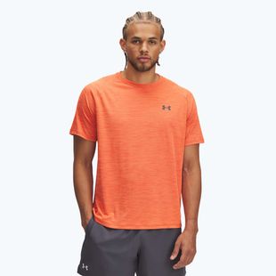 Pánske tričko Under Armour Tech Textured fire/ares red/castlerock