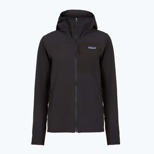 Dámska softshellová bunda  Patagonia R1 CrossStrata Hoody black