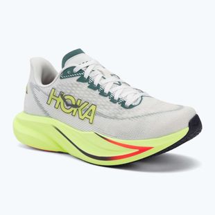 Dámske bežecké topánky HOKA Mach 7 frost/neon yuzu