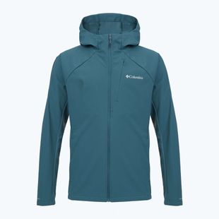 Pánska softshellová bunda Columbia Trailborne everblue