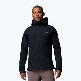 Pánska softshellová bunda Columbia Trailborne black