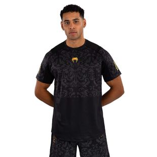 Pánske tričko Venum x Ilia Topuria Unmatched Dry-Tech black/gold