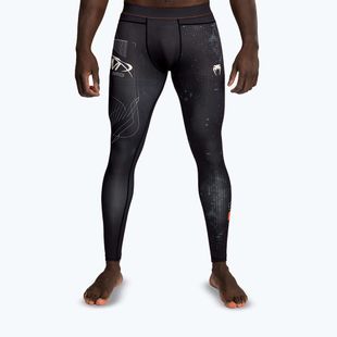 Pánske tréningové legíny Venum Eclipse Spats black/ivory