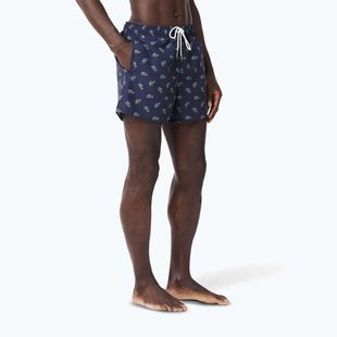 Pánske plavecké šortky Lacoste MH7188 navy blue/multico