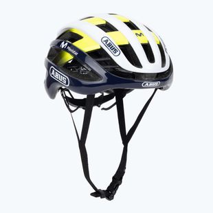 Cyklistická prilba ABUS AirBreaker Movistar Team 24 navy/yellow/white