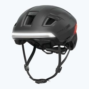 Cyklistická prilba s ukazovateľmi smeru ABUS Hyp-E volcano titan
