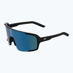 Slnečné okuliare Alpina Lumin black matt/blue mirror