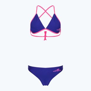 Dvojdielne plavky aquafeel Sun Bikini blue pink flames