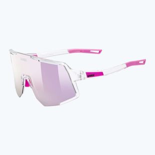 Slnečné okuliare UVEX Sequenze clear/mirror pink
