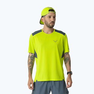Pánske bežecké tričko DYNAFIT Sky ultra yellow