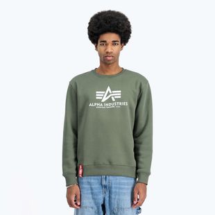 Alpha Industries pánska mikina Basic dark olive