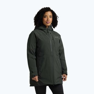 Dámska páperová bunda Jack Wolfskin Icecape 2L Down Ins Rds slate green