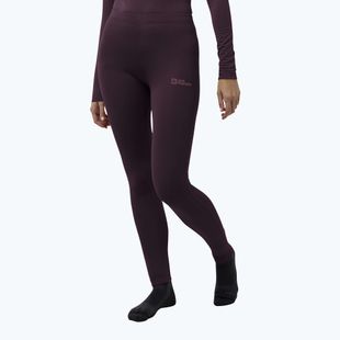 Dámske termoaktívne nohavice Jack Wolfskin Infinite Warm amaranth