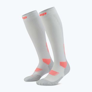 Dámske kompresné ponožky CEP Run Tall 5.0 grey