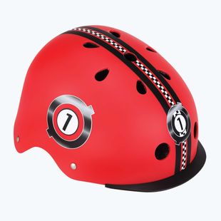 Detská prilba Globber Elite Lights new red racing