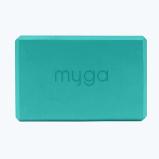 Jógový blok Myga Foam Block turquoise