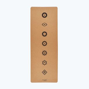 Podložka na jogu Myga Chakra XL 6 mm brown