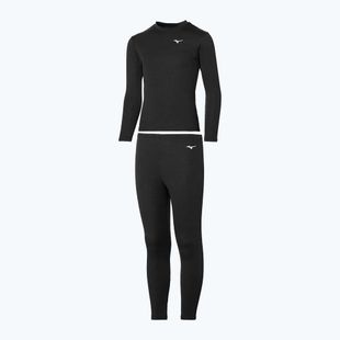 Detská súprava termoprádla Mizuno Mid Top&Bottom black