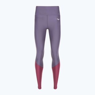 Dámske bežecké legíny Mizuno 7/8 Printed pink peacock