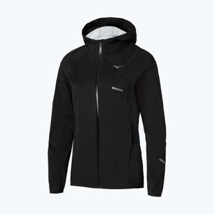 Dámska bežecká bunda Mizuno Trail Waterproof 20K Hooded black