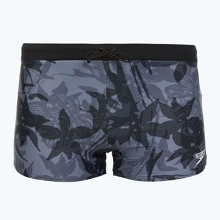 Pánske plavky boxerky Speedo Valmilton grey lead