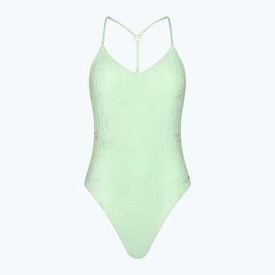 Dámske jednodielne plavky Nike Retro Flow Terry vapor green
