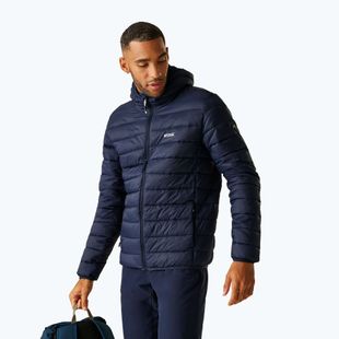 Pánska bunda REGATTA Hooded Marizion black navy/olympian blue