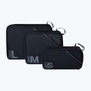 Sada organizérov American Tourister Packing S/M/L 3 pcs. black/grey