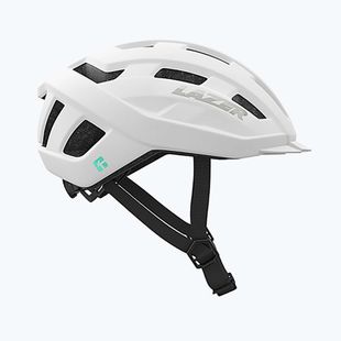 Cyklistická prilba Lazer Codax KinetiCore + net matná celá biela