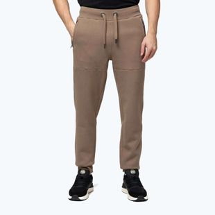 Pánske nohavice Pitbull Small Logo HD Track coyote brown