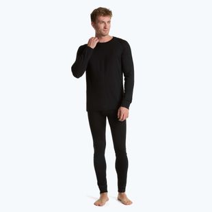 Pánska súprava termoprádla WOOLCANO Merino SET0540 čierna