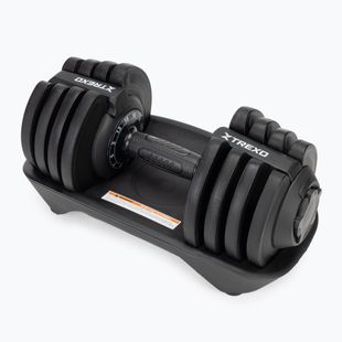 Nastaviteľná činka XTREXO TXO-B4W003 18 kg čierna