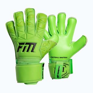Detské brankárske rukavice Football Masters Invictus X Jr lime