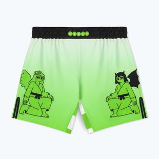 Pánske tréningové šortky MANTO Two Sides green