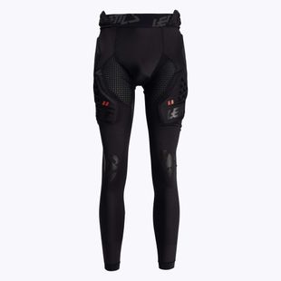 Leatt Impact 3DF 6.0 pánske cyklistické ochranné nohavice čierne 5019000371