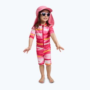 Detský overal Reima Vesihiisi bright berry UPF 50+