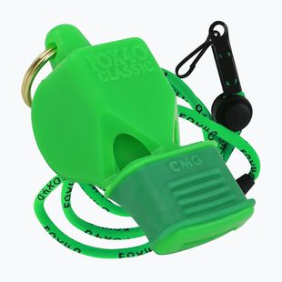 Píšťalka so šnúrkou Fox 4 Classic CMG Safety zelená 963
