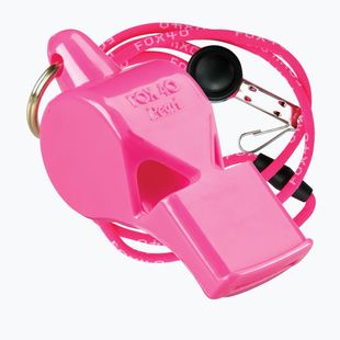 Píšťalka so šnúrkou Fox 4 Pearl Safety ružová 973
