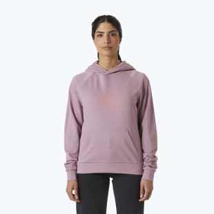 Dámska mikina Helly Hansen Core Graphic Hoodie purple clay