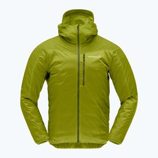 Pánska vetrovka  NORRONA Faketind Aero60 Zip Hood golden lime