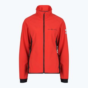 Pánska jachtárska bunda Sail Racing Spray Softshell bright red