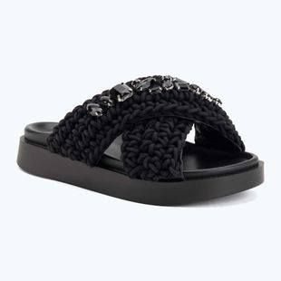 Dámske šľapky INUIKII Woven Stones black
