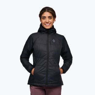Dámska zateplená bunda Black Diamond Solution 2.0 Hoody black