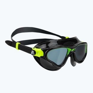 Plavecké okuliare Cressi Cobra black/black/lime smoked