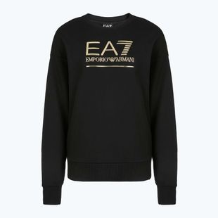 Pánska mikina EA7 Emporio Armani Train Visibility black / gold