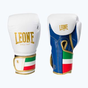 Leone 1947 Taliansko '47 boxerské rukavice biele GN039
