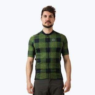 Pánsky cyklistický dres Alé Scottish green L22133462