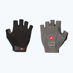 Pánske cyklistické rukavice Castelli Competizione 3 black
