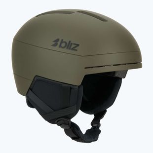Lyžiarska prilba Bliz S002 matte camo green